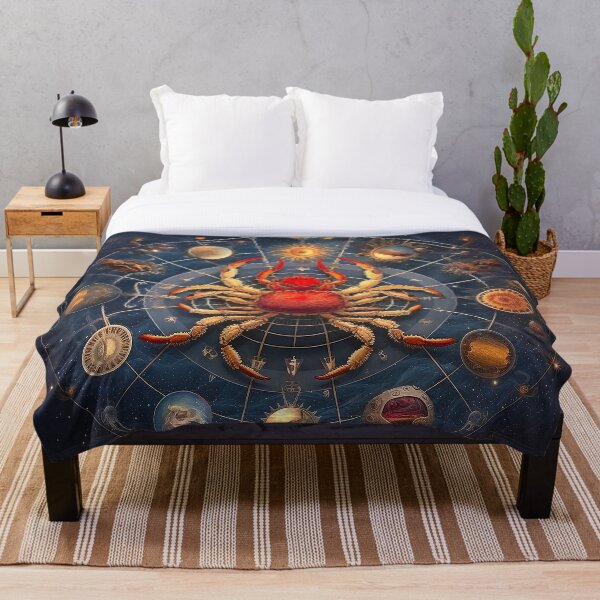 Artikelvorschau, Cancer Cabana: Zodiac Beach Essentials für intuitive und sentimentale Sonnenhungrige! entworfen und verkauft von Silverstormer.