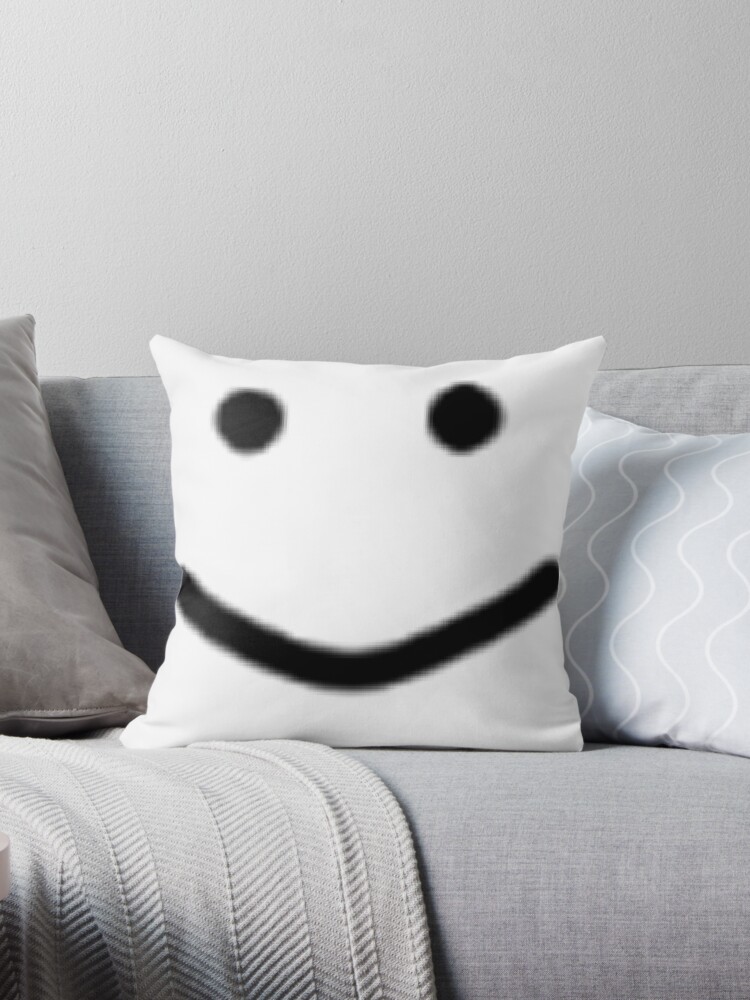 Oof smile Throw Pillow for Sale by mickleo