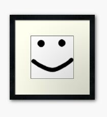 Oof smile Framed Print