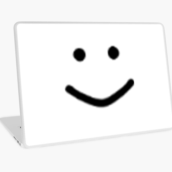 Oof Smile Laptop Skin By Mickleo Redbubble - roblox oof sad face laptop skin