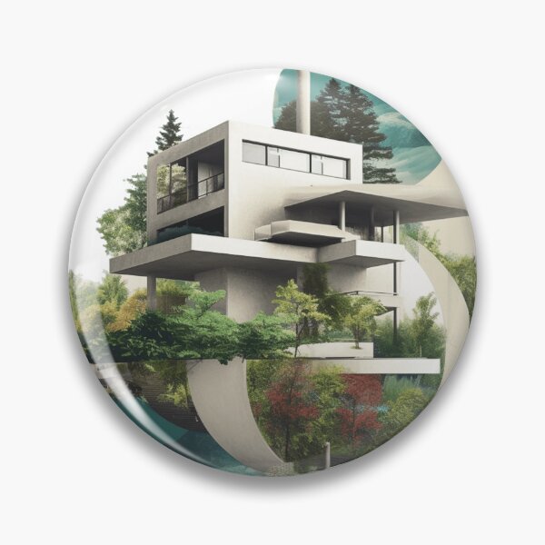 Item preview, Inspired by collage style combining nature and modern architecture. designed and sold by SBD-Shop.