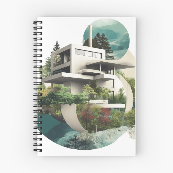 Item preview, Inspired by collage style combining nature and modern architecture. designed and sold by SBD-Shop.