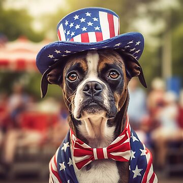 Patriotic shop dog costume