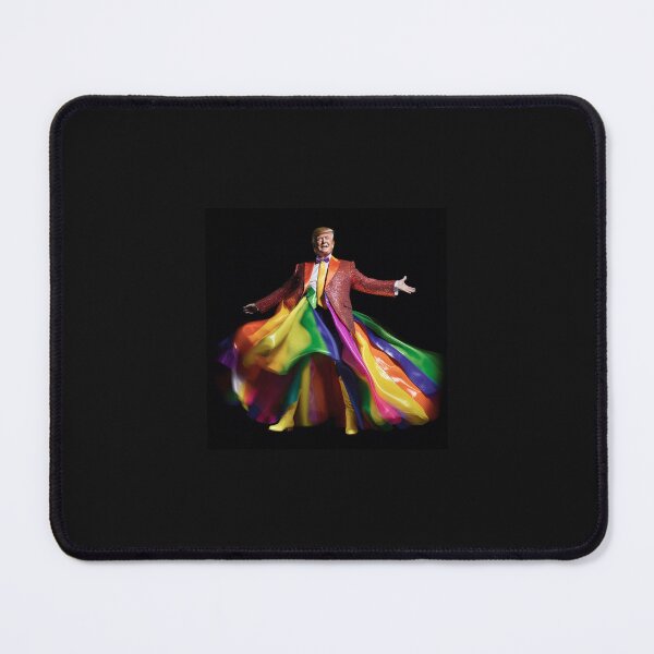 Item preview, Trump in pride rainbow drag designed and sold by Earth Nature Creations.