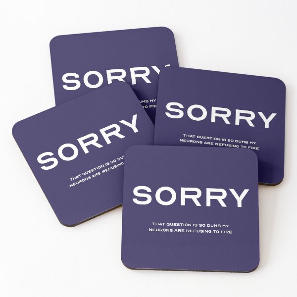Item preview, Dumb Question Neurons Refusing to Fire designed and sold by Incognito Design.