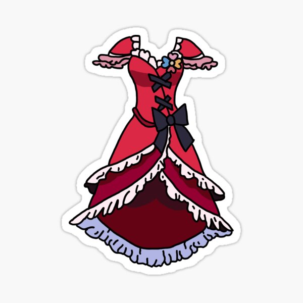 Cure Majesty Simplified Dress | Sticker