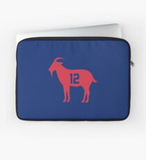 Ziege Tom Brady 12 Merchandise Laptoptasche