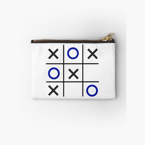 Item preview, Tic-Tac-Toe, Xs & Os, Noughts & Crosses (black/blue) designed and sold by Obawan.