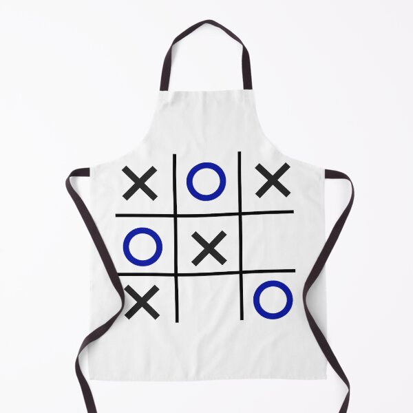 Item preview, Tic-Tac-Toe, Xs & Os, Noughts & Crosses (black/blue) designed and sold by Obawan.