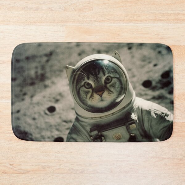 Item preview, Cosmic Adventures - Cat in Space Suit on the Moon  designed and sold by Dubage603.