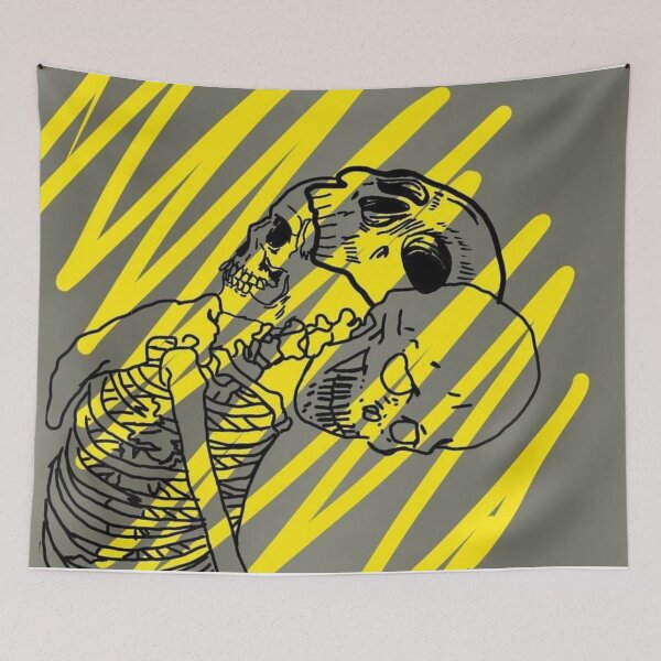 Item preview, yellow skeleton designed and sold by Nkart1004.