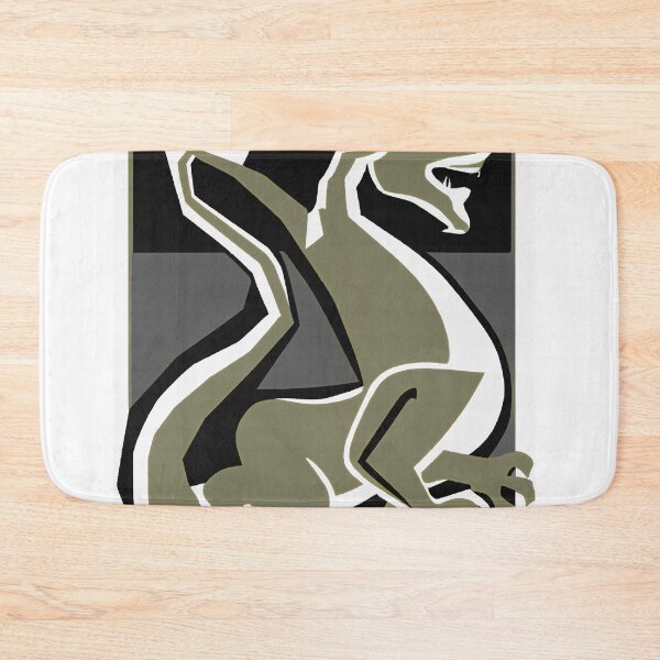 Item preview, Dragon Fantasy Art Deco Grey designed and sold by druidwolfart.
