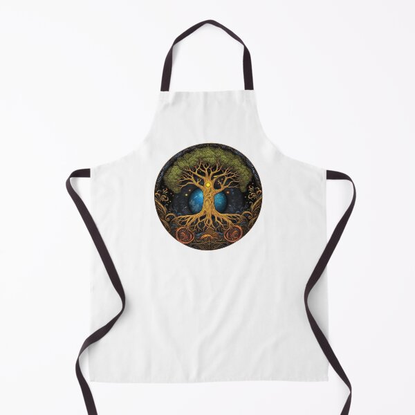Item preview, Cosmic Roots of Yggdrasil | White | Sacred Life Tree designed and sold by FantasySoul.