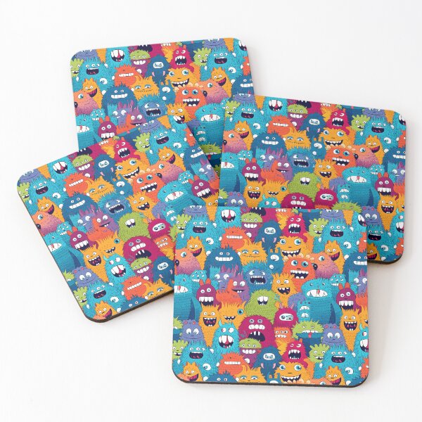 Item preview, Colourful Monsters  designed and sold by BamboozledCo.