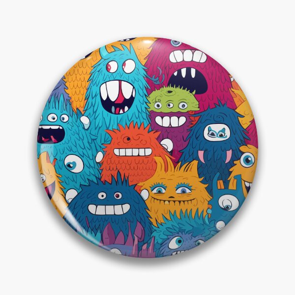 Item preview, Colourful Monsters  designed and sold by BamboozledCo.