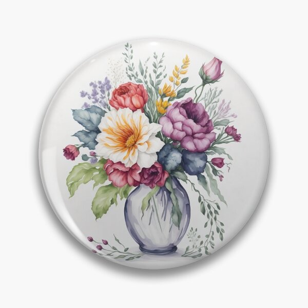 Artikelvorschau, Vase mit Blumen entworfen und verkauft von creativepankaj.