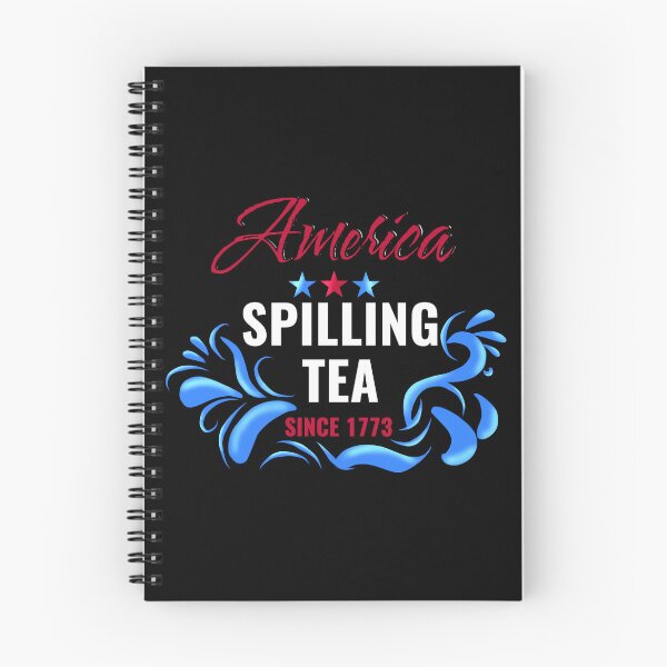 Item preview, America spilling tea since 1773 designed and sold by stayartsy07.