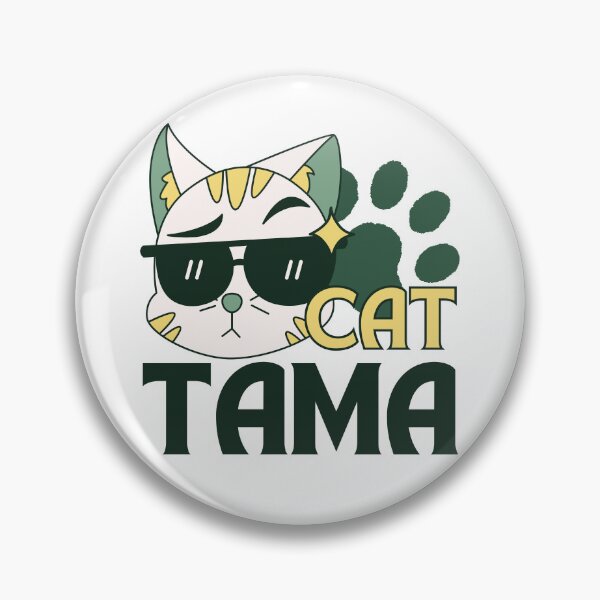 Item preview, Retro Cat Tama Design designed and sold by Harsh  Katariya.