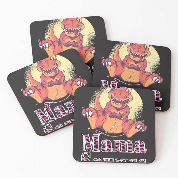 Item preview, MamaSaurus TRex Funny Mama Saurus Dinosaurs Gamer designed and sold by WayneLMurphy.