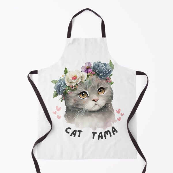 Item preview, Cute Cat Tama watercolour Design designed and sold by Harsh Katariya.