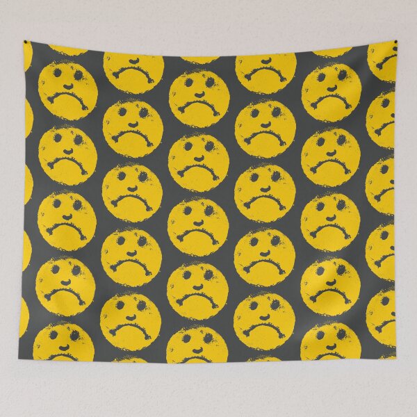 Aperçu de l'œuvre Frigo Crâne Jaune créée et vendue par DuckSoupShop.