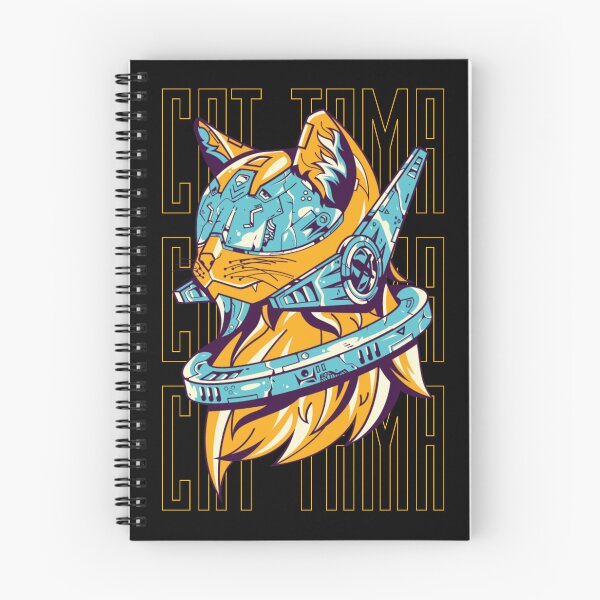 Item preview, Retro Mecha Cat Tama Design  designed and sold by Harsh  Katariya.