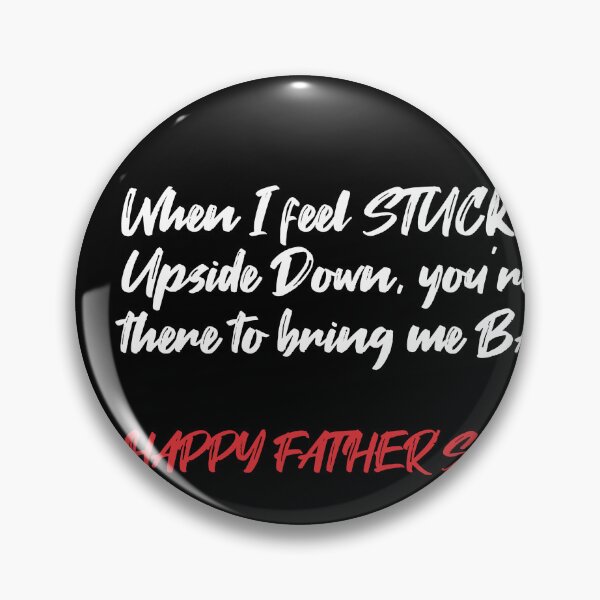 Item preview, Upside down: phrase for Father's Day inspired by Stranger Things designed and sold by ArtandSmile.