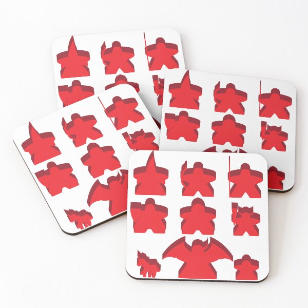 Item preview, DnD Meeples designed and sold by AWoodDesigns.