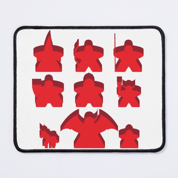 Item preview, DnD Meeples designed and sold by AWoodDesigns.