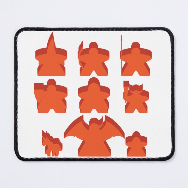 Item preview, DnD Meeples designed and sold by AWoodDesigns.