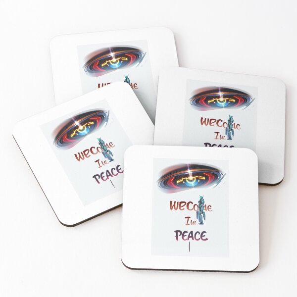 Item preview, Alien Invasion We Come in Peace designed and sold by Bloomin'  Arty Families.