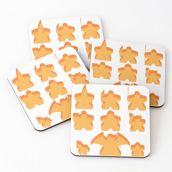 Item preview, DnD Meeples designed and sold by AWoodDesigns.