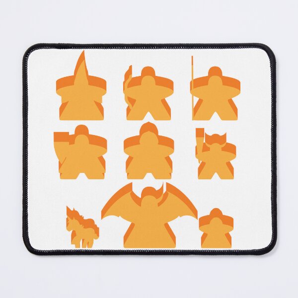 Item preview, DnD Meeples designed and sold by AWoodDesigns.