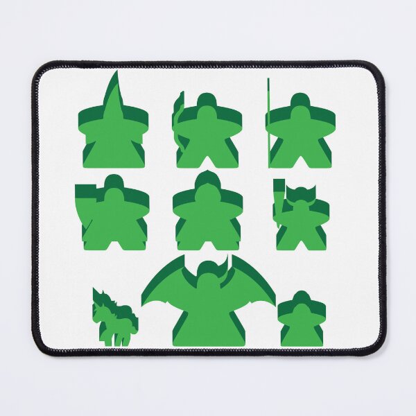 Item preview, DnD Meeples designed and sold by AWoodDesigns.