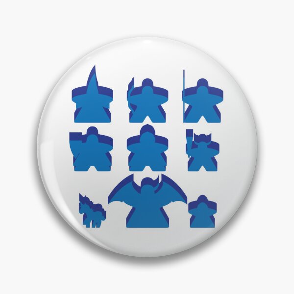Item preview, DnD Meeples designed and sold by AWoodDesigns.