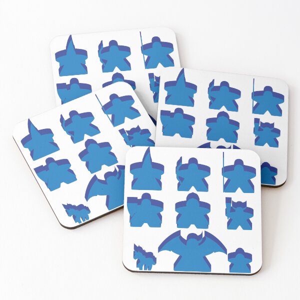 Item preview, DnD Meeples designed and sold by AWoodDesigns.