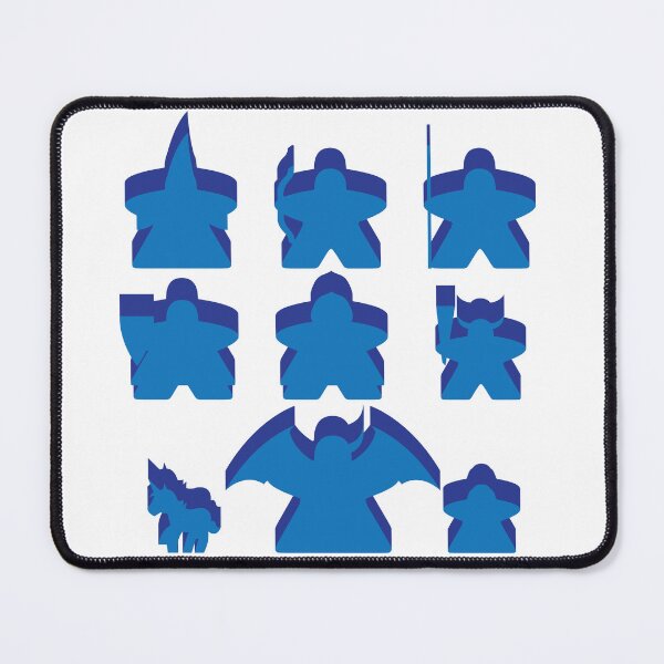 Item preview, DnD Meeples designed and sold by AWoodDesigns.