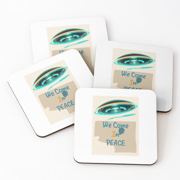 Item preview, Alien Invasion We Come in Peace designed and sold by Bloomin'  Arty Families.