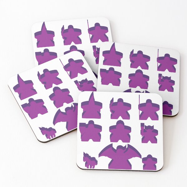 Item preview, DnD Meeples designed and sold by AWoodDesigns.