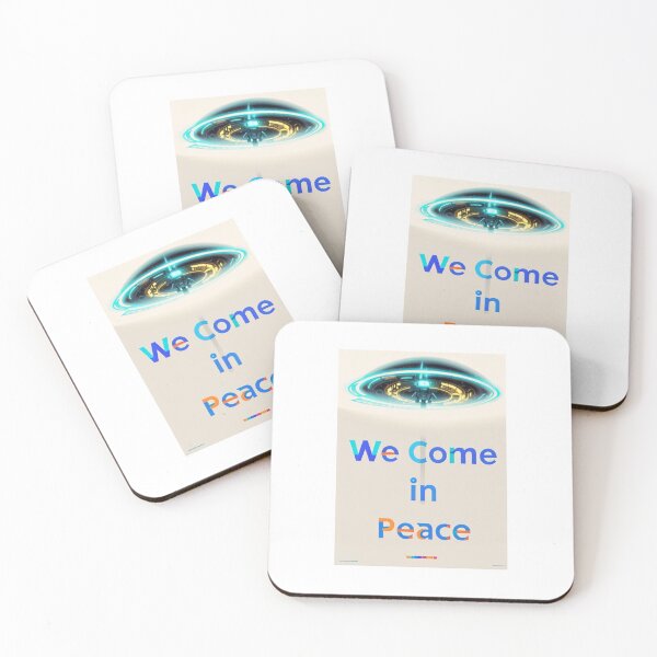 Item preview, Alien Invasion We Come in Peace designed and sold by Bloomin'  Arty Families.