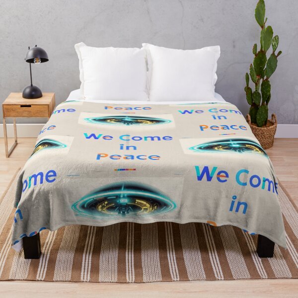 Item preview, Alien Invasion We Come in Peace designed and sold by Bloomin' Arty Families.