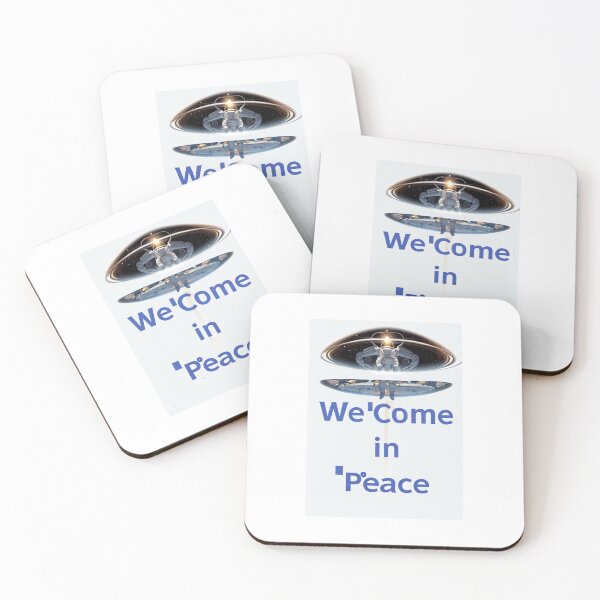 Item preview, Alien Invasion We Come in Peace designed and sold by Bloomin'  Arty Families.