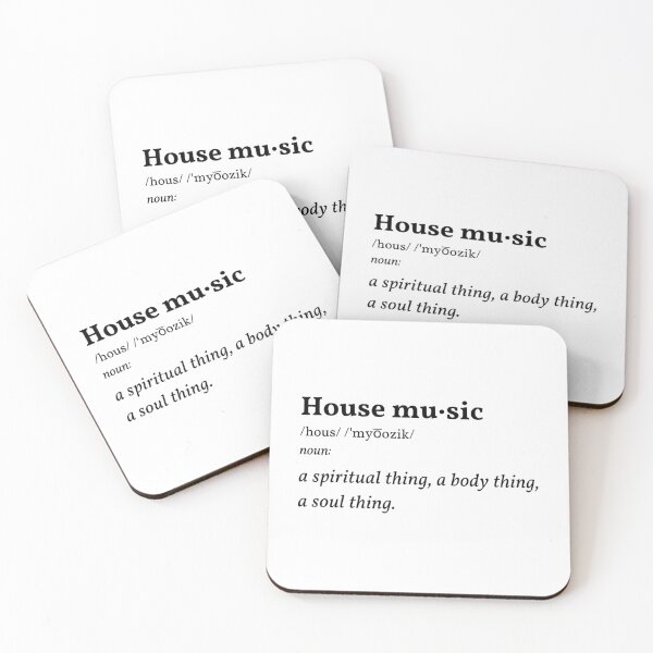 Item preview, House Music Definition designed and sold by SoundSwaag.
