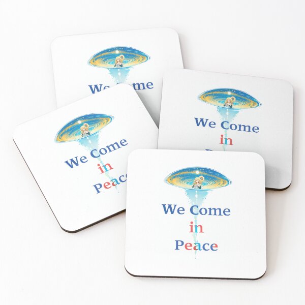 Item preview, Alien Invasion We Come in Peace designed and sold by Bloomin'  Arty Families.