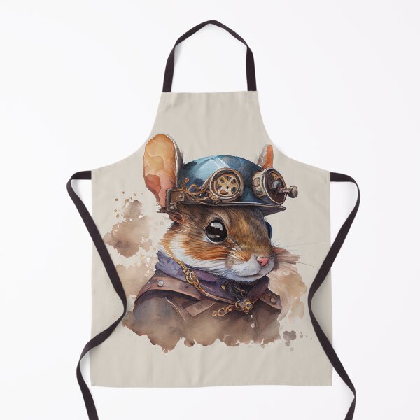Item preview, Steampunk Mouse Profile Portrait Fantasy Art designed and sold by Sturdust.