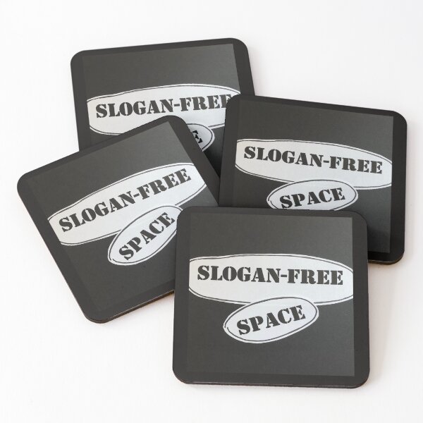 Item preview, Slogan-Free Space designed and sold by prunellaparsnip.