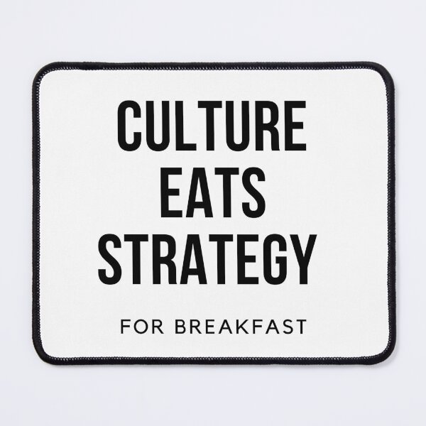 Item preview, Culture Eats Strategy For Breakfast designed and sold by bettercolors.