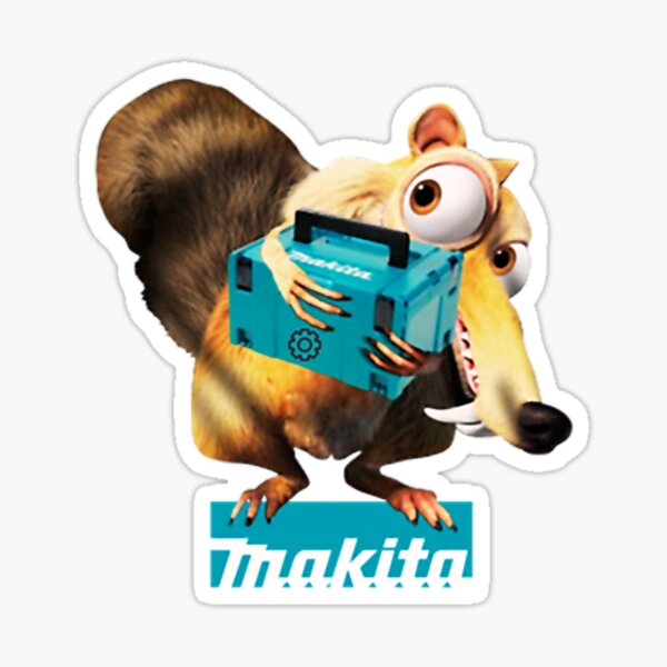 Item preview, Makita tool cartoon logo  designed and sold by Thanhngocbiahoi.