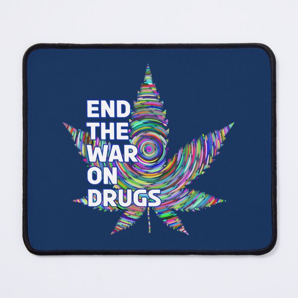 Item preview, End the War on Drugs (Multicolored Pot Leaf) designed and sold by Brentleeworthyg.