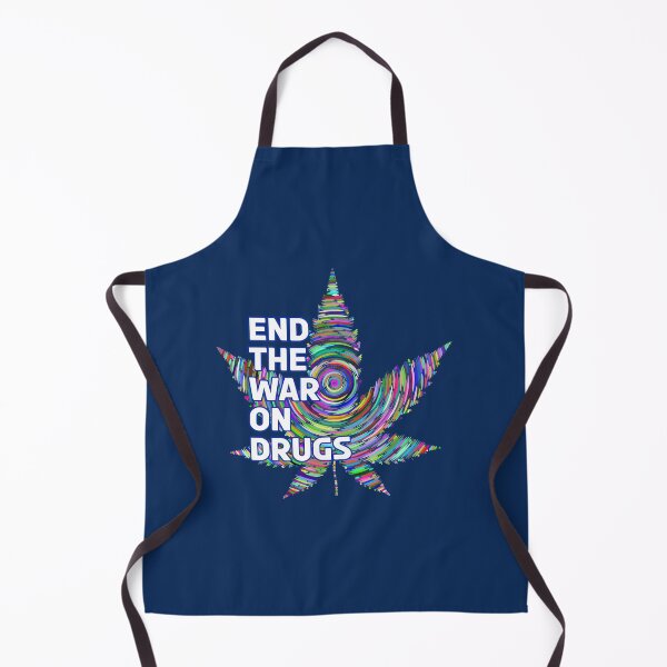 Item preview, End the War on Drugs (Multicolored Pot Leaf) designed and sold by Brentleeworthyg.